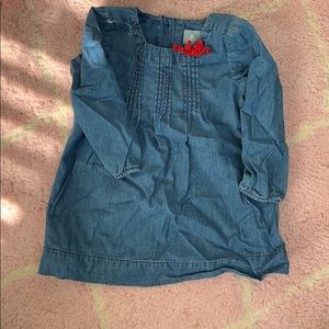 Baby girl denim dress